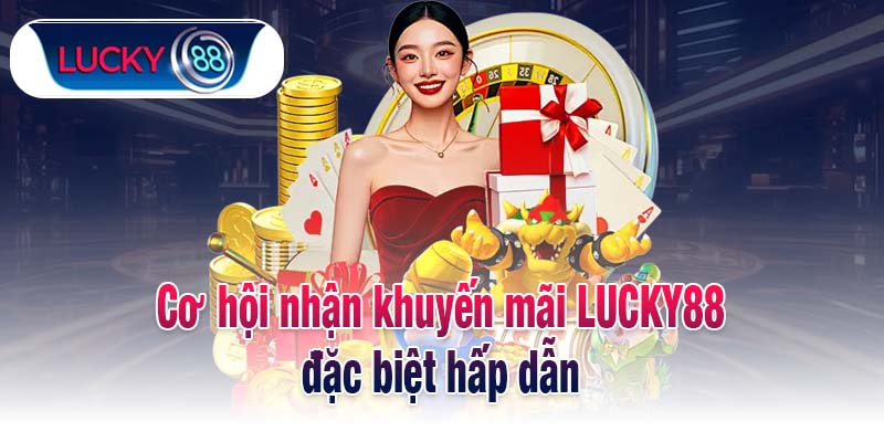 Cơ hội nhận khuyến mãi LUCKY88 đặc biệt hấp dẫn